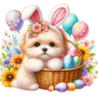 Süßer Osterhase – Frohe Ostern Illustration Baby T-shirt