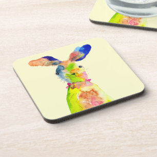 Süßer Osterhase Getränkeuntersetzer