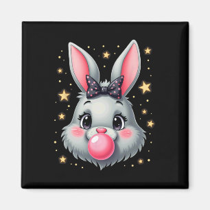 Süßer Osterhase Hase Bubble Gum 2 Magnet