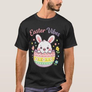 Süßer Osterhase in Ei Pastell Oster Stimmung T-Shirt