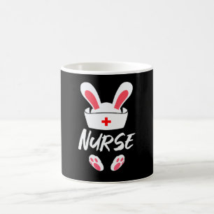 Süßer Osterhase Krankenschwester für Frauen Mutter Kaffeetasse