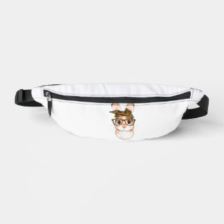Süßer Osterhase Mom Oster Leopard Jahr des Hasen R Bauchtasche