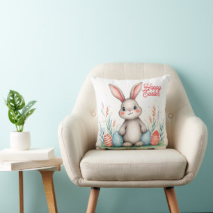 Süßer Osterhase und Eier Beliebte Sammlung Kissen