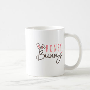 Süßer Osterhase Vintage Frohe Ostern Honighase Kaffeetasse