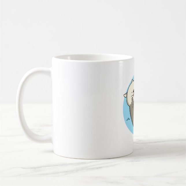 Süßer Otter Kaffeetasse (Links)