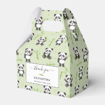 Süßer Panda-Bär-Bambus-Kawaii-Tiermuster