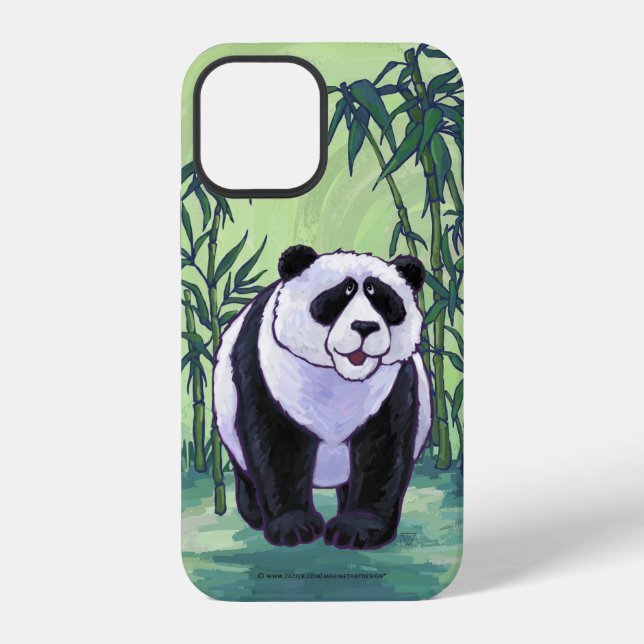 Süßer Panda-Bär iPhone Hülle (Rückseite)