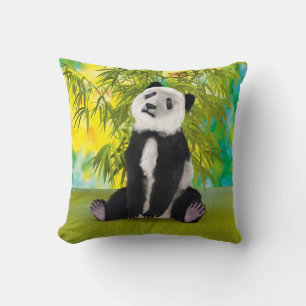 Süßer Panda-Bär Kawaii Tierliebhaber Perfektes Ges Kissen