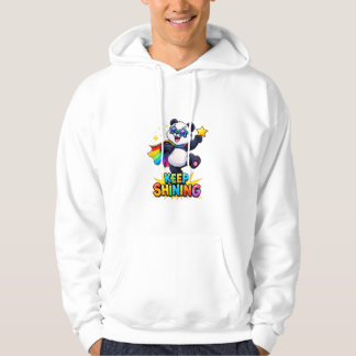Süßer Panda, der weiterhin strahlt, inspirierendes Hoodie