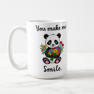 Süßer Panda, du bringst mich zum Lächeln Kaffeetasse
