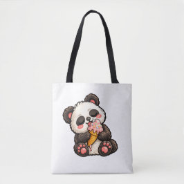 Süßer Panda-Eiscreme