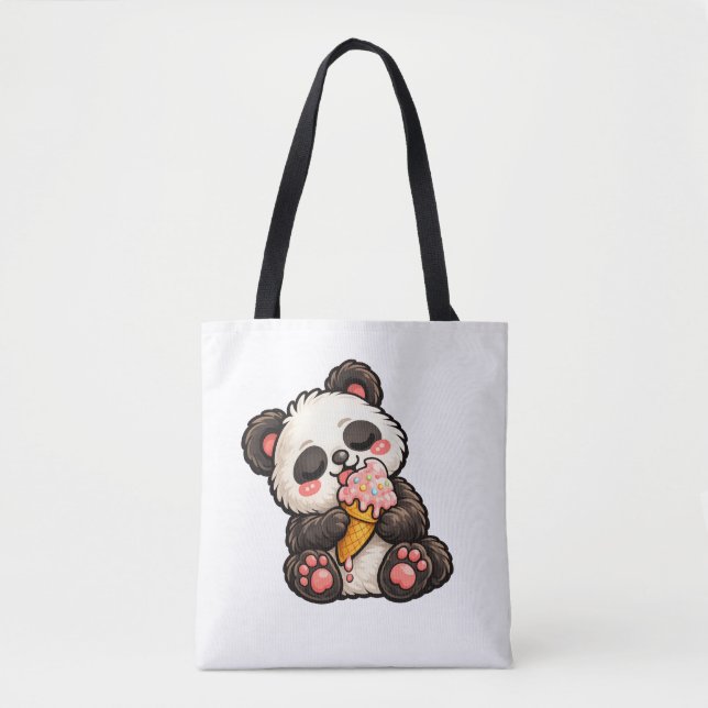 Süßer Panda-Eiscreme (Vorderseite)