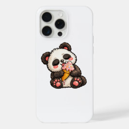Süßer Panda-Eiscreme iPhone 15 Pro Max Hülle
