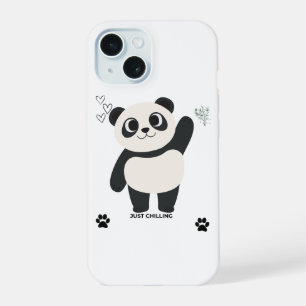 Süßer Panda-Handyhülle — Einfach Chillen Kawaii An iPhone 15 Hülle