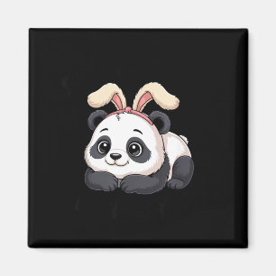 Süßer Panda Hase, irgendein Hase liebt dich  Magnet