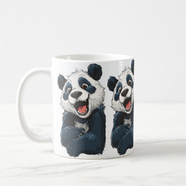 Süßer Panda Kaffeetasse (Links)