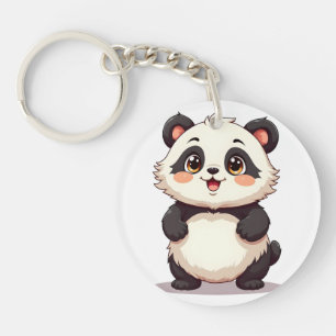 Süßer Panda-Schlüsselanhänger   Reizendes Panda-Ac Schlüsselanhänger