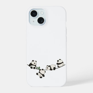 Süßer Panda-Telefon-Schutz | Kawaii-Tier-iPhone-Hü iPhone 15 Hülle