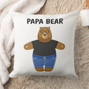 Süßer Papa-Bär Vatertagsgeschenk Spezialtasse Kissen