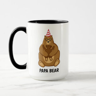 Süßer Papa-Bär Vatertagsgeschenk Spezialtasse Tasse