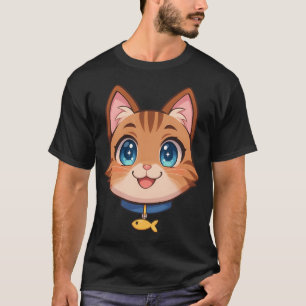 Süßer Papageienfisch mit Katzenaugen T-Shirt