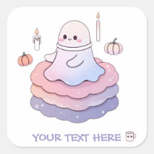 Süßer Pastell-Geist Halloween Kawaii Rosa und Lila