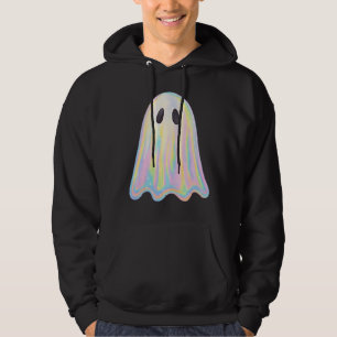 Süßer Pastell-Regenbogen-Geist Ästhetischer Grus Hoodie