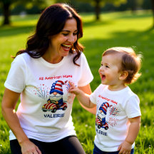 Süßer patriotischer Gnom-Mama