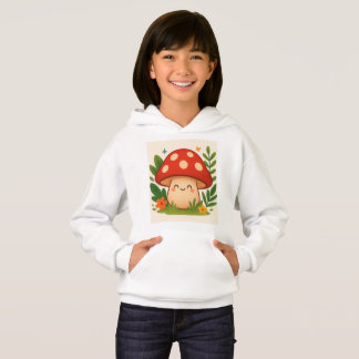Süßer Pilz-Hoodie für Kinder Hoodie