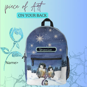 Süßer Pinguin  Bedruckter Rucksack