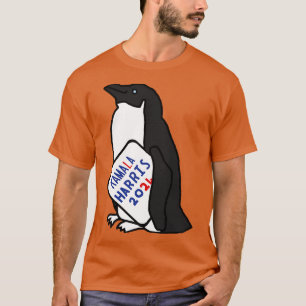 Süßer Pinguin mit Kamala 2024-Schild 1 T-Shirt