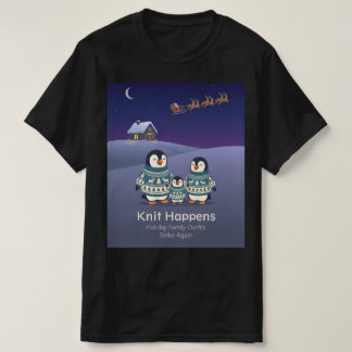 Süßer Pinguin-Pullover Familie | Weihnachts-T-Shir T-Shirt