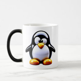 Süßer Pinguin Verwandlungstasse