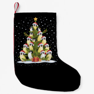 Süßer Pinguin-Weihnachtsbaum Lustiger Feiertag Kleiner Weihnachtsstrumpf