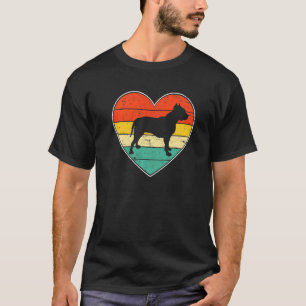 Süßer Pitbull-Hundefreund Valentinstag Lustiger Hu T-Shirt