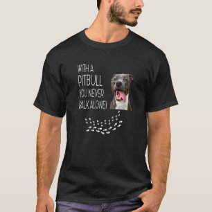 Süßer Pitbull Nimm Deinen Hund Mit Auf Einen Spazi T-Shirt