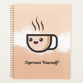 Süßer Planer für Kaffeeliebhaber
