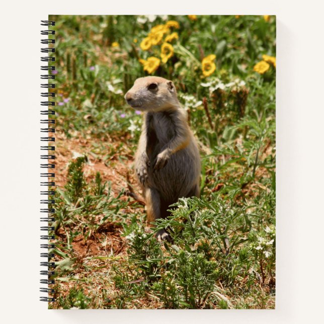 Süßer Präriehund Notizbuch (Vorderseite)