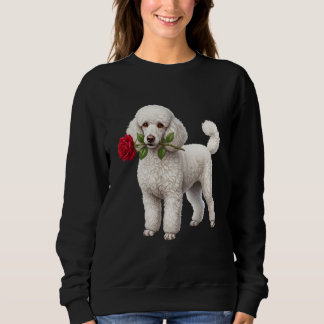 ‏Süßer Pudel Hund Sweatshirt