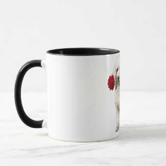 ‏Süßer Pudel Hund Tasse