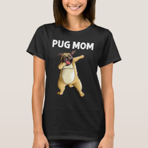 Süßer Pug für Mama Mops Hund Dabbing Haustier Dab T-Shirt