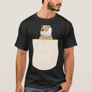 Süßer Pug in der Tasche Essential 939 T-Shirt