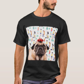 Süßer Pug-Welpe T-Shirt