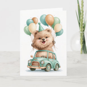 Süßer Quokka-Geburtstag Karte