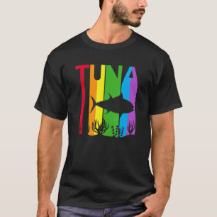 Süßer Regenbogen-Thunfisch T-Shirt