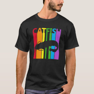 Süßer Regenbogen-Wels Fisch T-Shirt