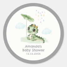 Süßer Regentropfen Kleiner Drache Baby Shower