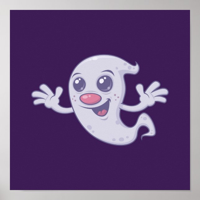 Süßer Retro-Geist Poster (Vorne)