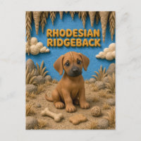 Süßer Rhodesian Ridgeback-Welpe, Babyhund