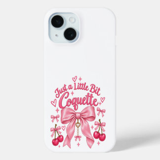 Süßer Rosa Charme-Bogen Kirsche Feminine Ästhetik Case-Mate iPhone Hülle